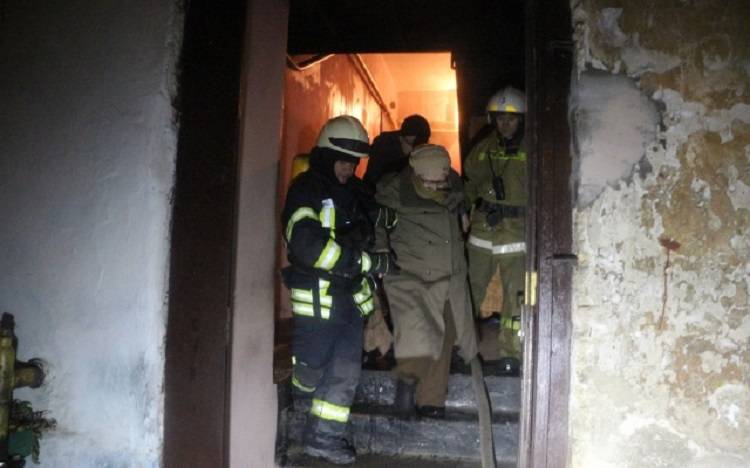 Пожар Одесса