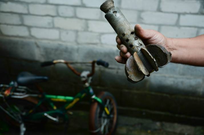 Дети и снаряд