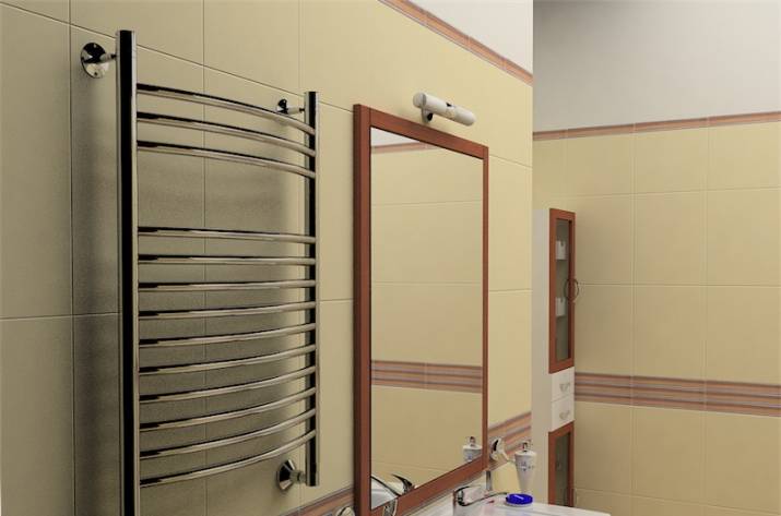 полотенцесушитель в ванной