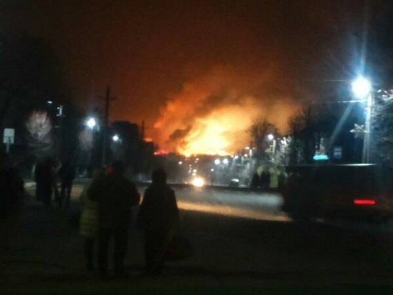 Взрыв в Балаклее