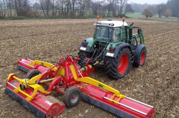 Мульчирователь трактор