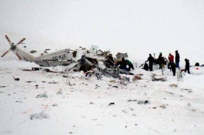 Авиакатастрофа в Уэльсе