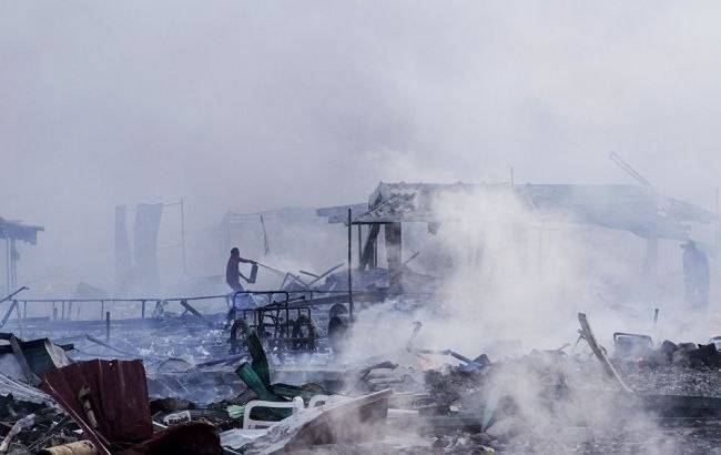 Взрыв на фабрике в Португалии