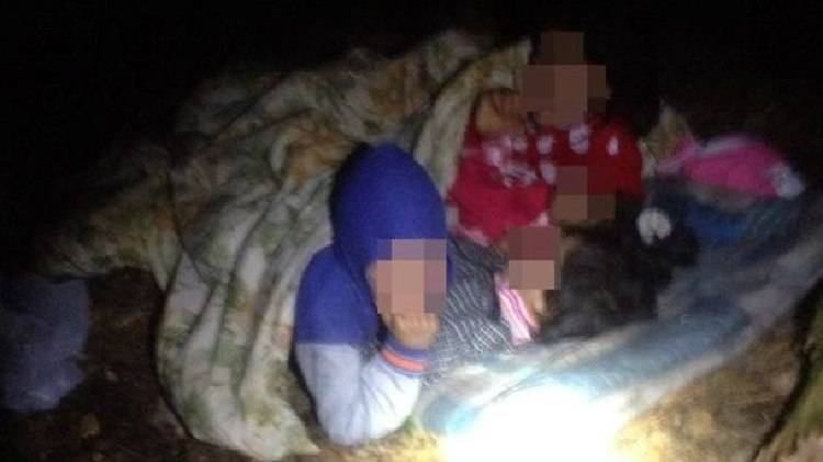 Мать оставила детей в лесу