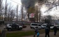 Пожар в Одессе