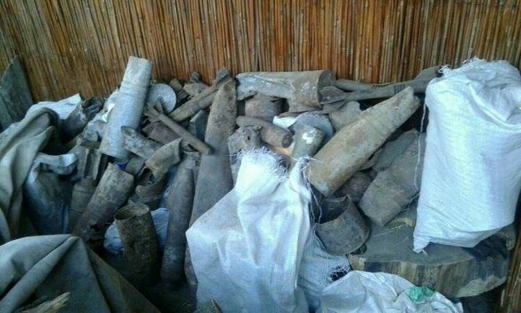 Металлолом, боеприпасы