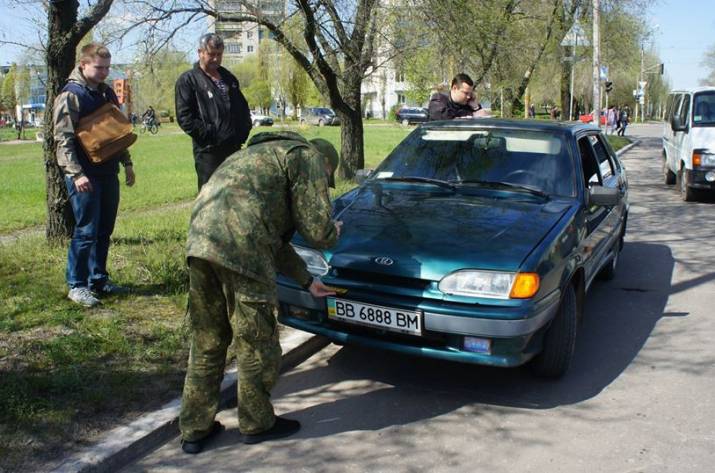 Водитель сбил девочку в Северодонецке на глазах у полиции