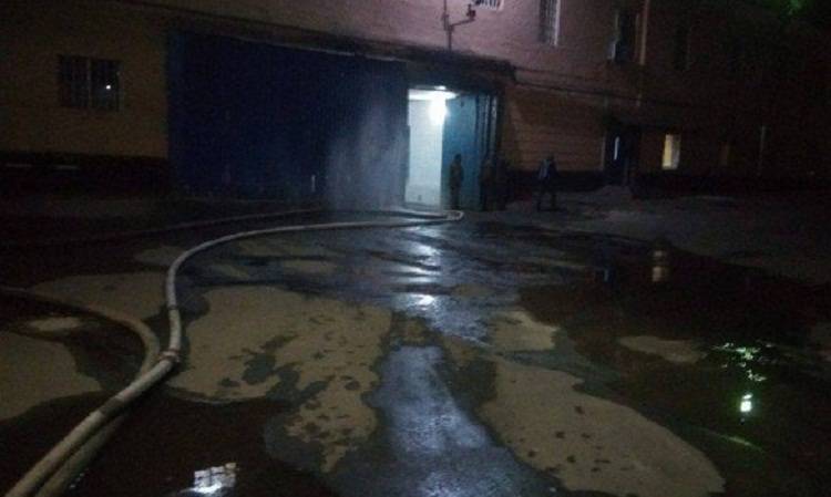 Пожар в Лукьяновском СИЗО