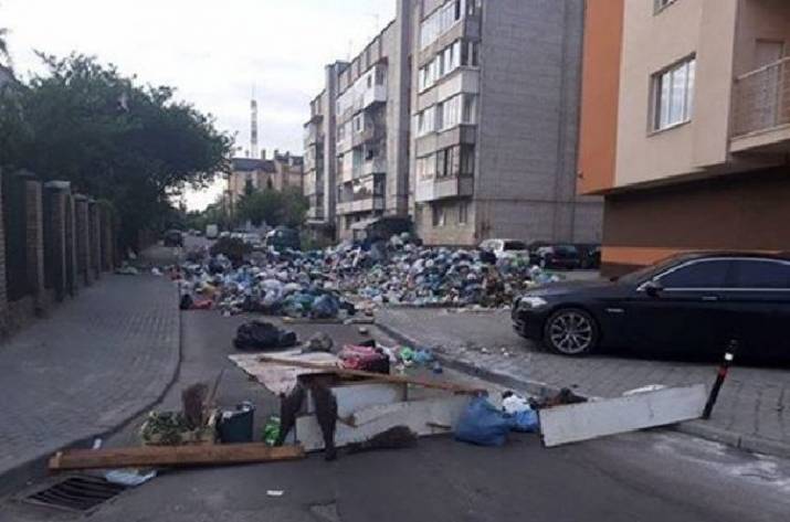 мусор львов