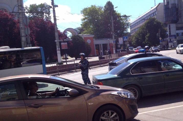 Росгвардия в Симферополе