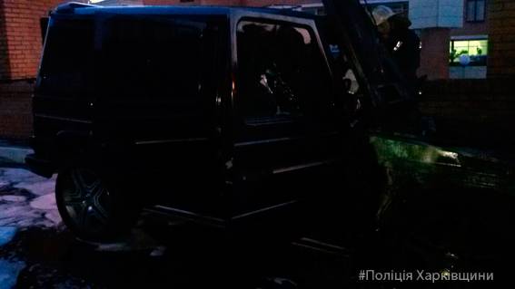 В Харькове горели автомобили