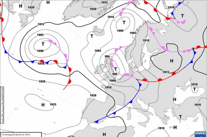 В Украину идет жара
