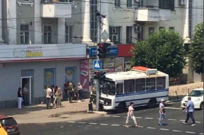 ДТП в центре Макеевки