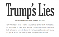 Trumps lies